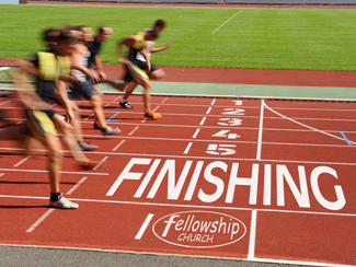 Finishing.jpg - It is the start that stops most people. Many people never start anything in their entire lives. But alot of people start something and they never finish. That's not what is going to happen at Fellowhsip Church! We will finish what we have started!How far have we come in the process of the new facility? This along with other questions will be answered in the first part of this message series. Pastor Garry Clark give us a detailed look at the process of building our new facility.In the second part of the series we look at What It Takes To Finish? When it comes to finishing, Jesus wrote the book on it. Do you want to be a finisher in your life? Do you want to complete the course that God has layed out for your life? This series will help you do that by showing you that you need to be a Christ follower.And in the last part we learn about Love Finishing. What Christ has started in us, the love of God is spread abroad in our hearts now and we must love all the way to the end. &nbsp;      Message One - 750K Race To The Finish       Message Two - What It Takes To Finish       Message Three - Loving All The Way To The End   